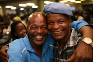 Former prisoners embracing freedom on Human Rights Day photo