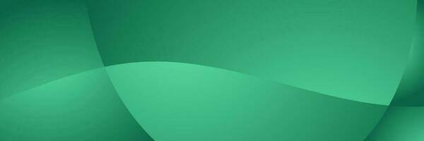 abstract green curve background for design vector