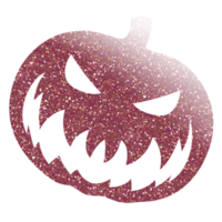 Dark red glitter pumpkin on transparent background. Pumpkin icon. Design for decorating,background, wallpaper, illustration. png