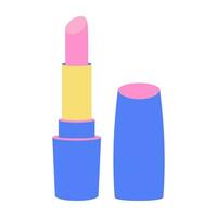 90s lipstick vector illustration