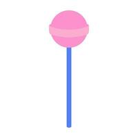 Lollipop illustration on white background vector