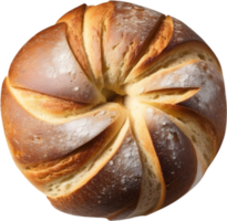 Image of Delicious-looking Francisco sourdough bread. AI-Generated. png