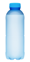 azul translúcido plástico bebendo água garrafa png