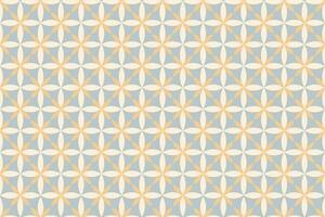 Abstract geometric retro background. Seamless pattern with square cells. vector