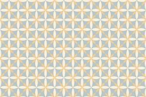 Abstract geometric retro background. Seamless pattern with square cells. vector