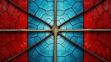 Close up texture leaf structure macro photography, abstract texture, Generative AI illustration photo