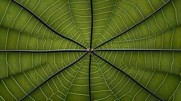 Close up texture leaf structure macro photography, abstract texture, Generative AI illustration photo