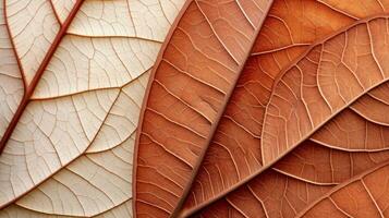 Close up texture leaf structure macro photography, abstract texture, Generative AI illustration photo