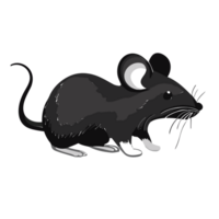 ratón transparente fondo, ai generativo png