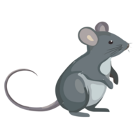 ratón transparente fondo, ai generativo png