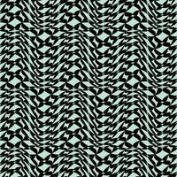 Geometric seamless pattern with abstract shapes. Optical illusion vector background