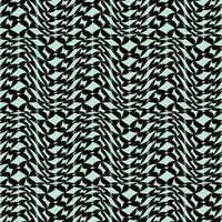 Geometric seamless pattern with abstract shapes. Optical illusion vector background