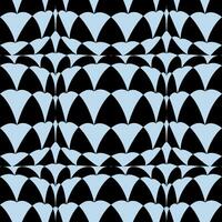 Geometric seamless pattern with abstract shapes. Optical illusion vector background