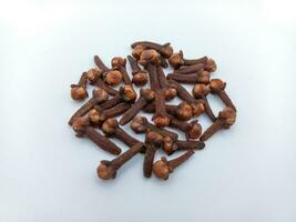 Cloves Isolated On White Background photo