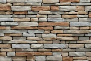 Texturize Rock Wall Background, AI generative photo