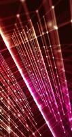 Grip connection dots n red gradient background for data computing. photo