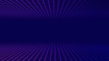 Cyber space grid for the virtual reality. Perspective grid background 3d. photo