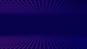 Cyber space grid for the virtual reality. Perspective grid background 3d. photo