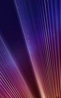 Abstract gradient background with lines and lights opening a data portal. Bid data or quantum concept. photo