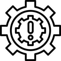 Automation Disruption Vector Icon Design