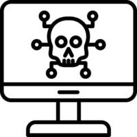 Cyber Attacks Vector Icon Design