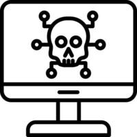 Cyber Attacks Vector Icon Design