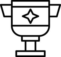 Trophy Vector Icon Design