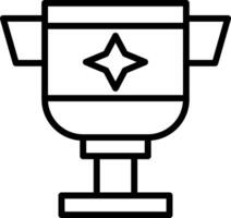 Trophy Vector Icon Design