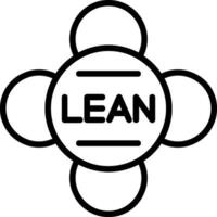 Lean Principles Vector Icon Design