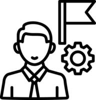 Leadership Development Vector Icon Design