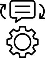 Feedback Mechanisms Vector Icon Design