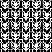 design seamless monochrome geometric pattern background photo