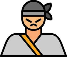 ninja vector icono diseño