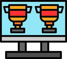 Monitor Screen Vector Icon Design