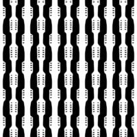 seamless geometric pattern with abstract black and white texture photo