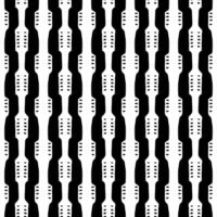 seamless geometric pattern with abstract black and white texture photo