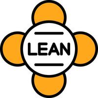 Lean Principles Vector Icon Design