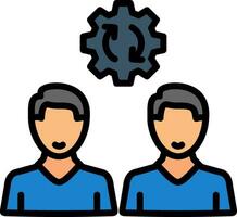 Change Management Vector Icon Design