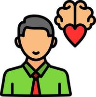 Emotional Intelligence Vector Icon Design