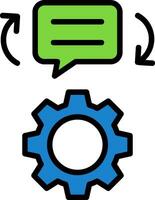 Feedback Mechanisms Vector Icon Design