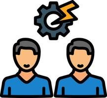 Conflict Resolution Vector Icon Design