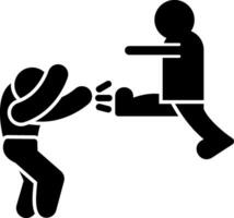 Fighting Vector Icon Design