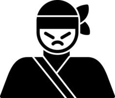 ninja vector icono diseño