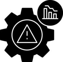 Risk Mitigation Vector Icon Design