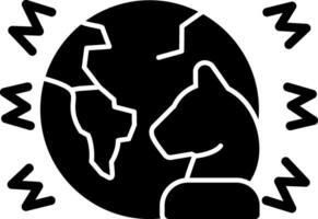 Geopolitical Instability Vector Icon Design