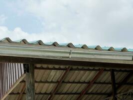 roof tile for construction in thailand. photo