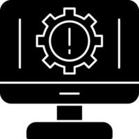 tecnología fracasos vector icono diseño