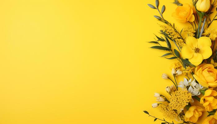Yellow Floral Background Stock Photos, Images and Backgrounds for Free