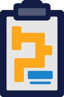 Scenario Planning Vector Icon Design