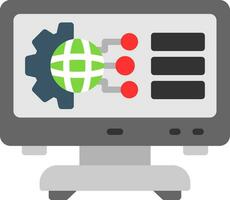 Digital Transformation Vector Icon Design